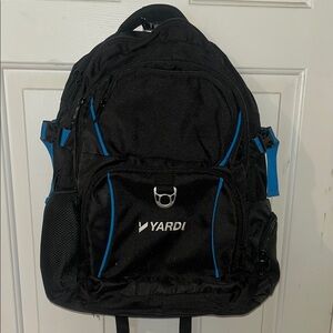 OGIO YARDI Black and Blue Backpack with Durable Design